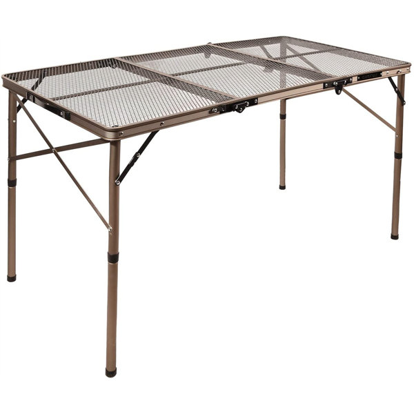 Arlmont & Co. Keirrah Folding Metal Camping Table Wayfair